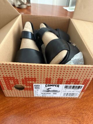 Sandalias Camper negras - nuevas