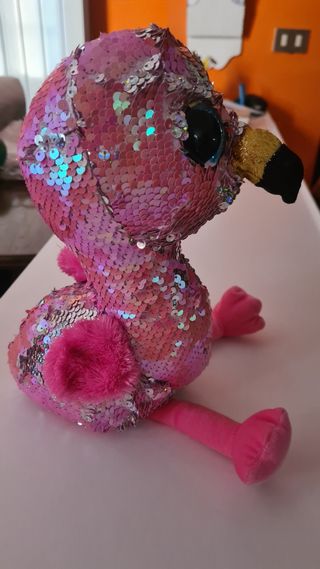 Fenicottero rosa byTy - Peluche 28cm