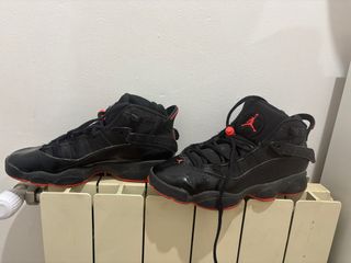 Zapatillas Jordan 6 talla 38 - negras/rojas