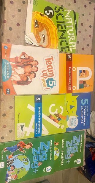 Libros Quinto de Primaria