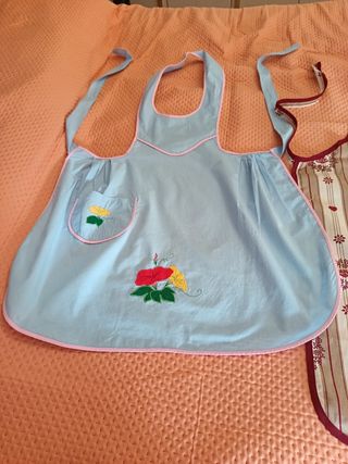2 Grembiuli Cotone Vintage