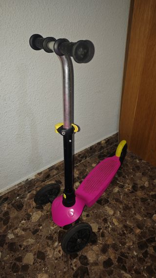 Patinete Plegable Infantil Rosa