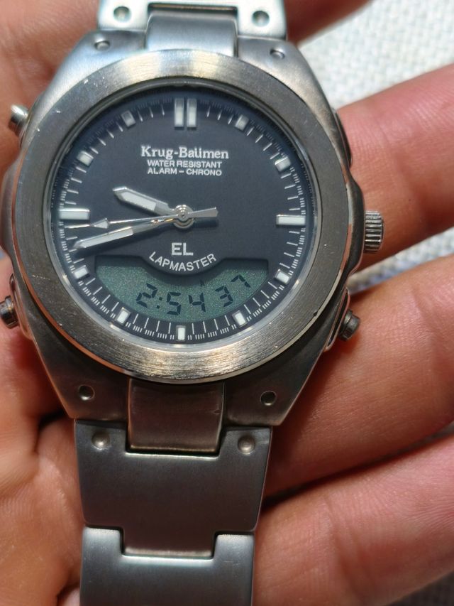 Reloj Krug-Baumen Cronógrafo