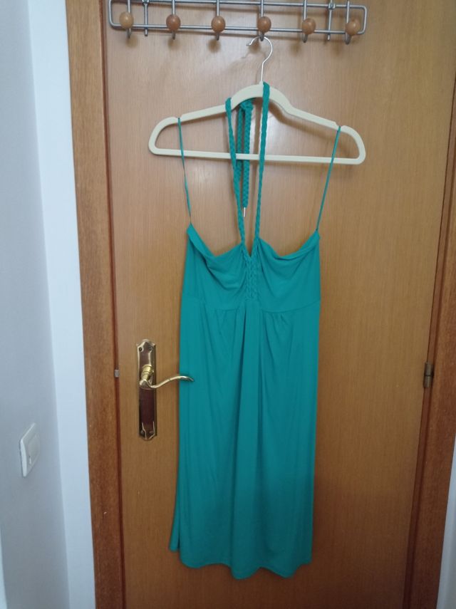 Vestido turquesa verano