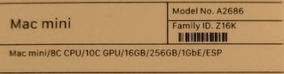 Mac Mini M2 16 GB RAM / 256 GB SSD