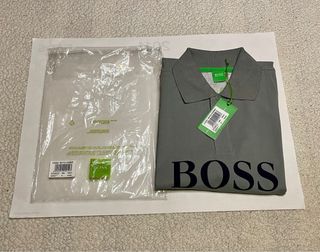 Polo Hugo Boss gris-verde