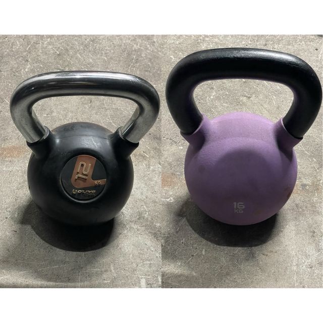 Kettlebells 12kg y 16kg 