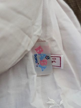 Vestido Bautizo + Vela del muñeco baby born