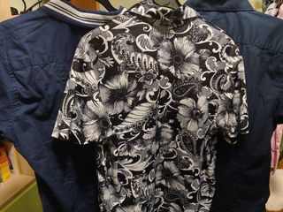 3 Camicie Uomo Tg.L - Blu & Nero