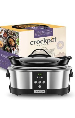 Crockpot - Olla de cocción lenta digital 5.7L