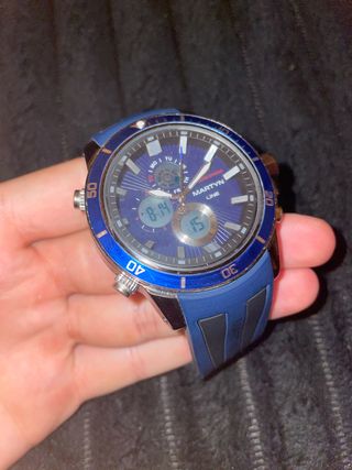 Orologio blu MARTYN LINE