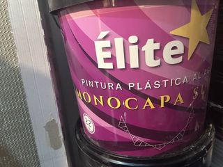 Pintura plástica Elite Monocapa.
