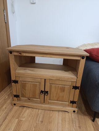 Mueble TV madera rústico