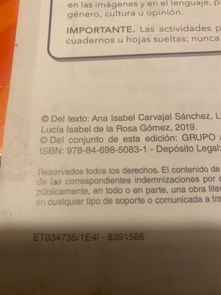 Libros de Cuarto de Primaria