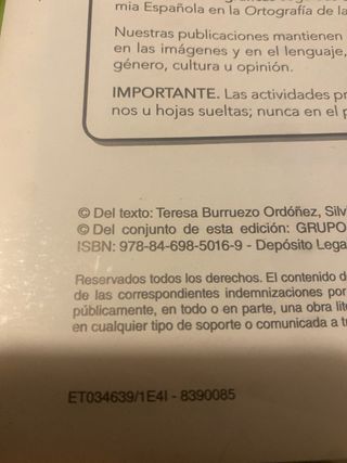 Libros de Cuarto de Primaria