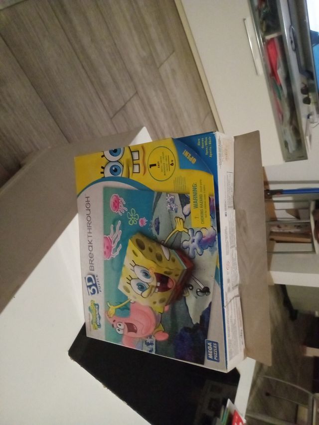 Puzzle 3D Bob Esponja