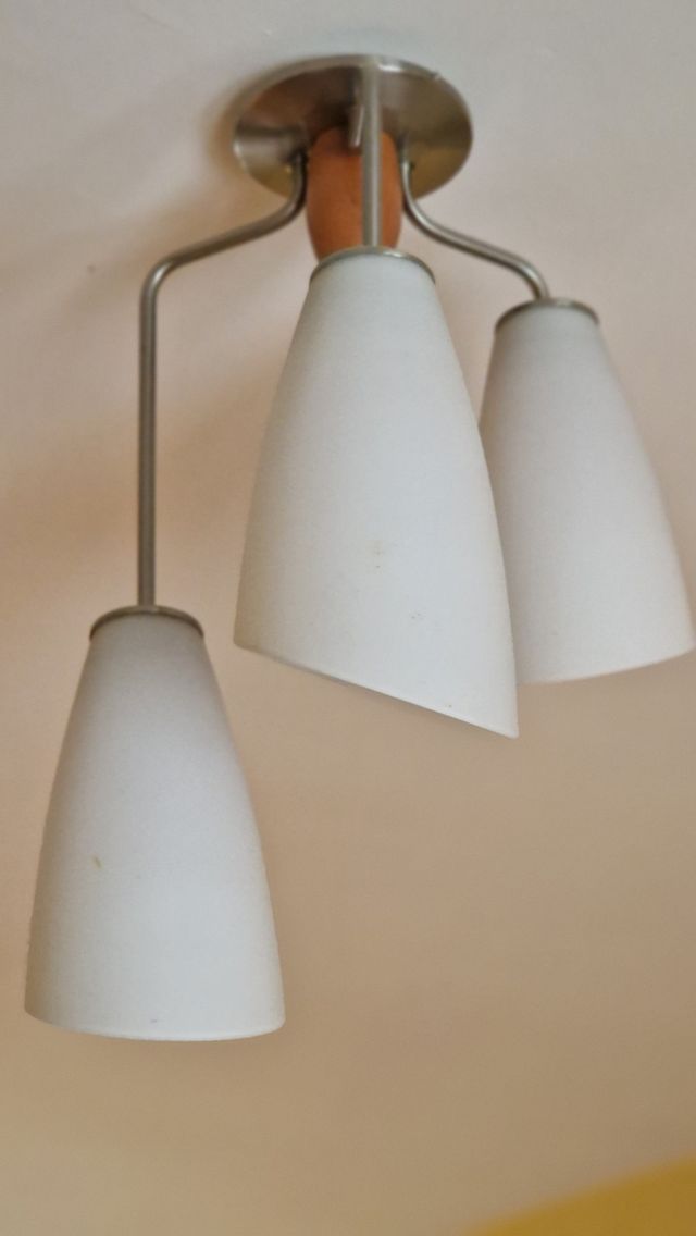 Lámpara techo 3 tulipas - Moderna