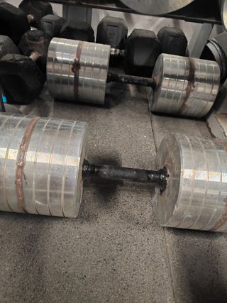 Mancuernas 86kg - Pesas gimnasio
