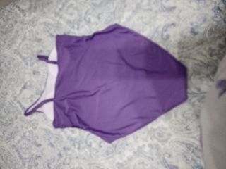 Bañador morado mujer