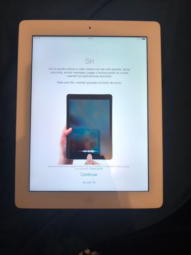 iPad 4 generación gris