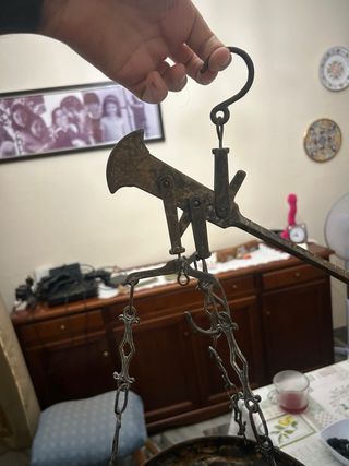 Balanza romana antigua