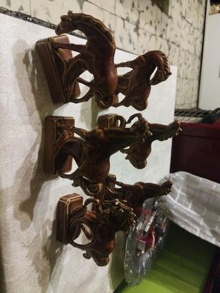 Figuras caballo vintage - 6 unidades