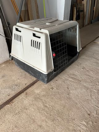 Transportín perro grande jaula viaje