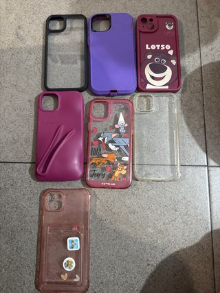6 Fundas iPhone 15 plus