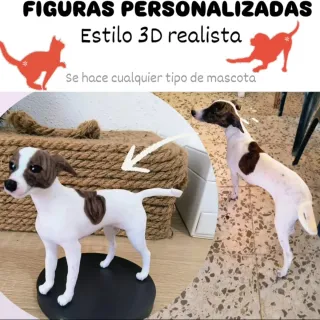 Figura de mascota personalizada en 3D