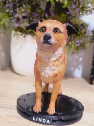 Figura de mascota personalizada en 3D