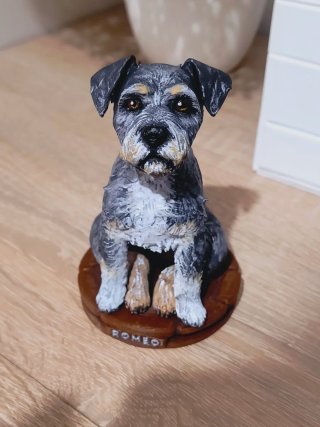 Figura de mascota personalizada en 3D