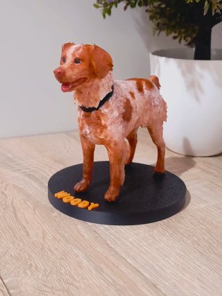 Figura de mascota personalizada en 3D