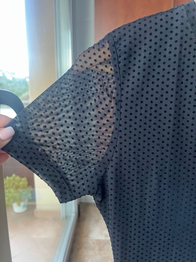 Vestido Pull&Bear negro