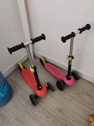 Monopatines infantiles rojo