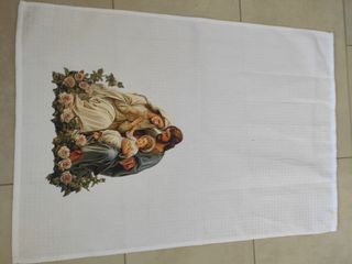 Jogo de panos cozinha Sagrada Família