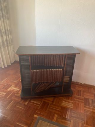 Estantería CDs & Libros - Madera