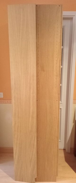 Vitrina-columna salón baño