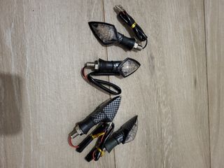 Intermitentes "carbono"