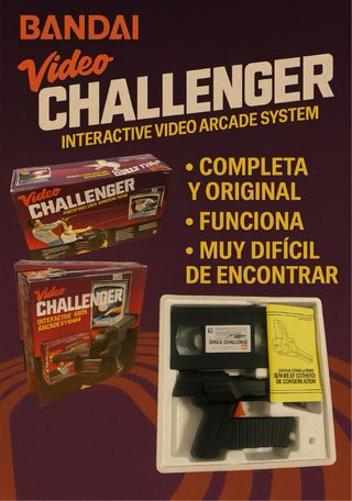 Bandai Video Challenge - Arcade- Consola Vintag