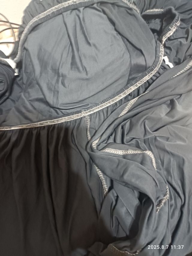 Funda sofá gris - Tela