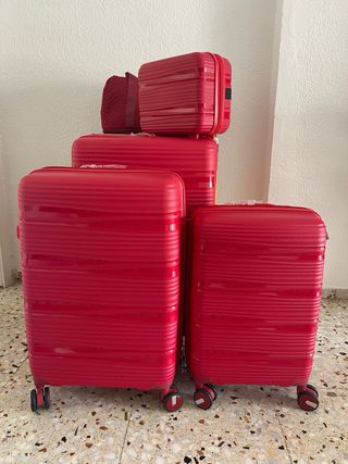 Equipaje Rojo - 6 piezas