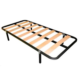 Somier láminas 90x190cm. Negro-Madera