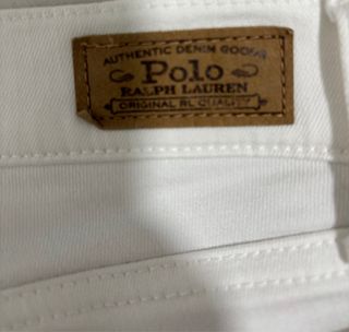 Jeans Polo blancos