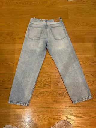 Jeans Hombre - Blanco y Azul