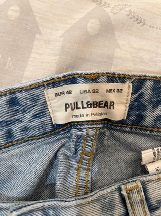 Jeans Hombre - Blanco y Azul