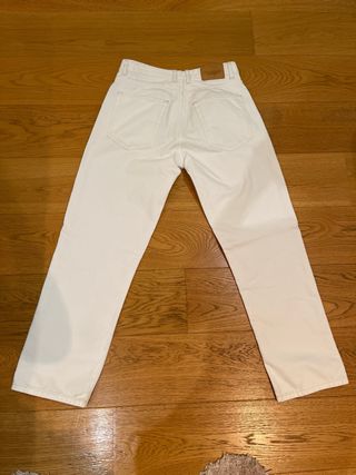 Jeans Hombre - Blanco y Azul