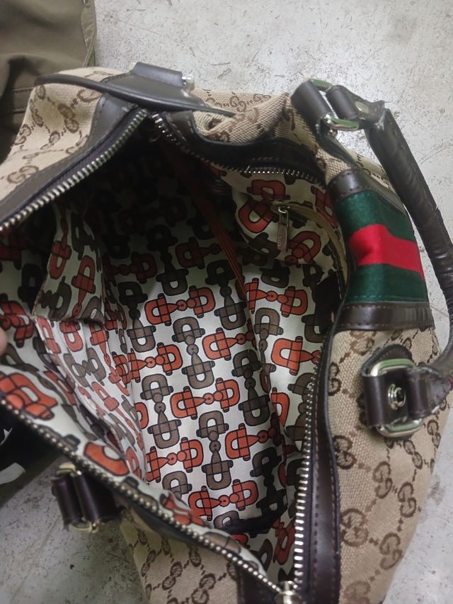 Bolso Gucci Beige y Marrón