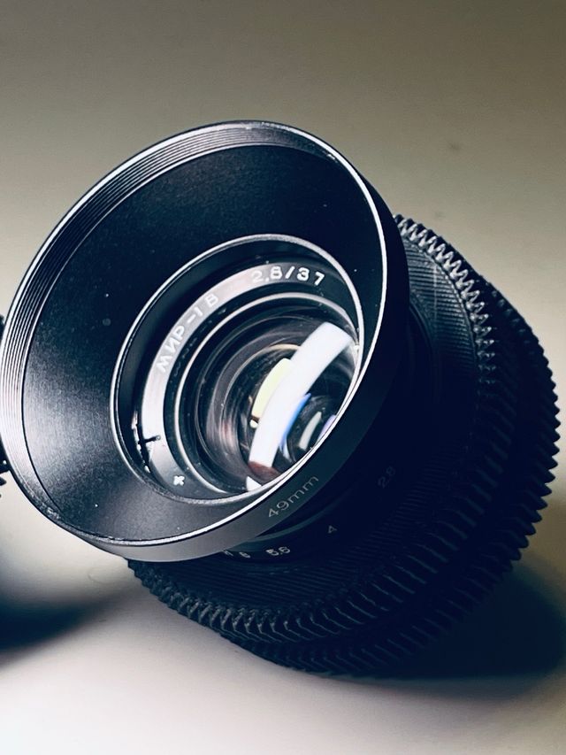 3 CinemaPack Vintage Helios-44/2, Júpiter-9, Mir-1