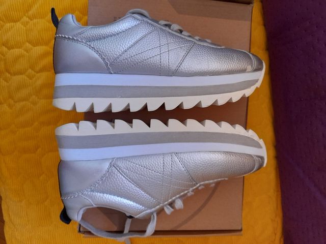 Zapatillas Munich Glitz Plata 38