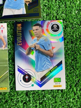 3 cartas Iago Aspas - Panini